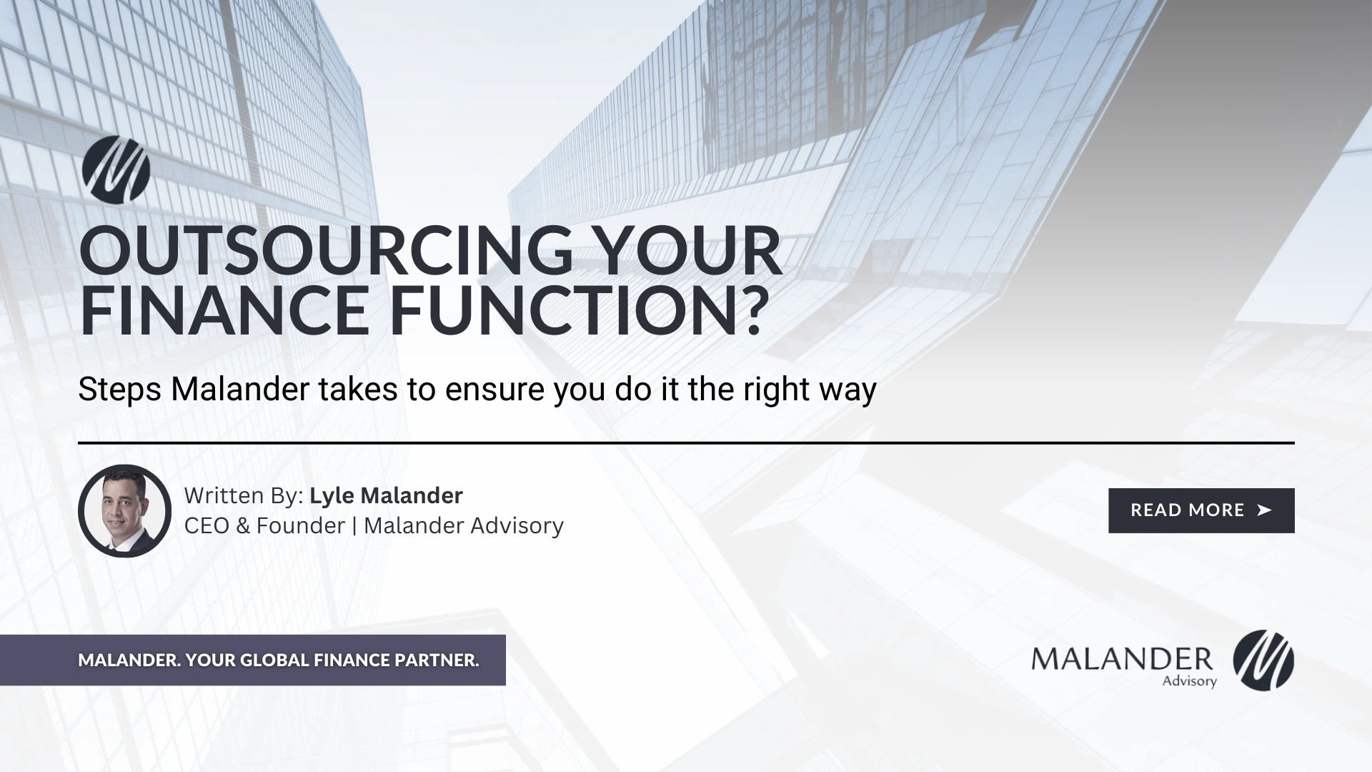 Considering outsourcing your finance function?